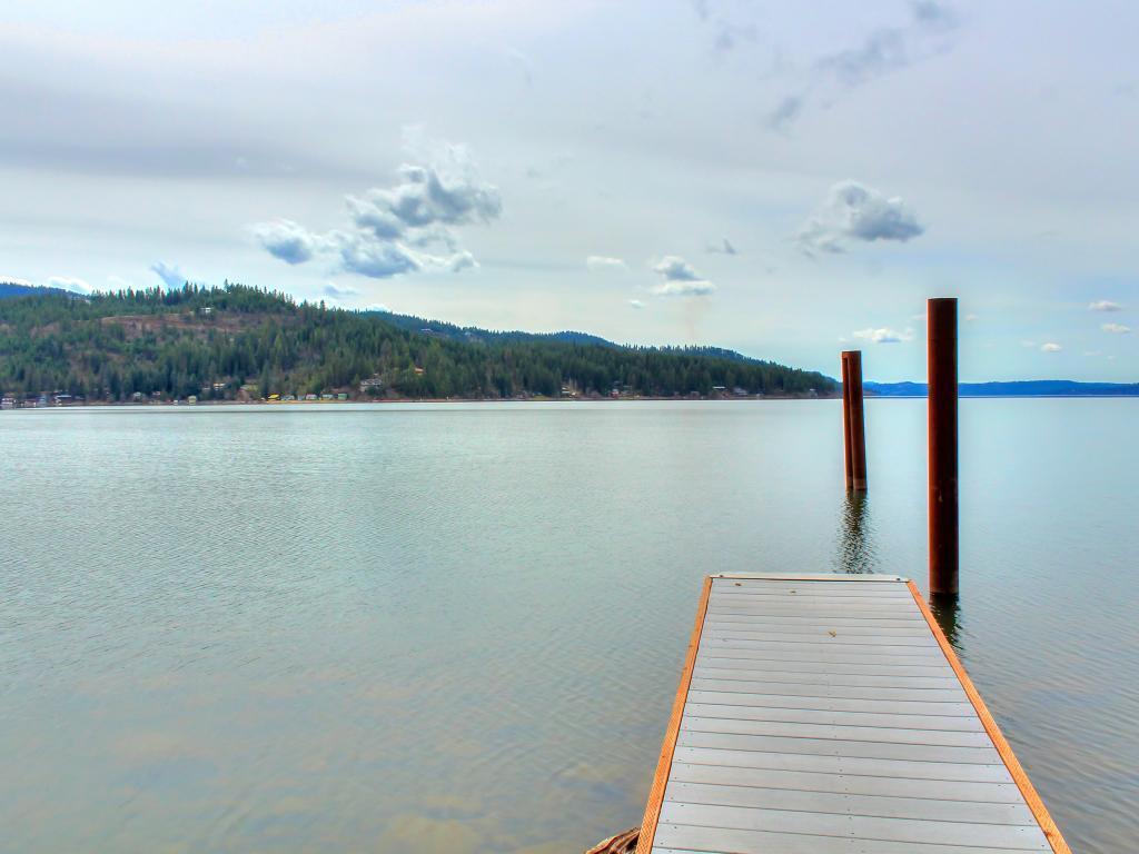 Beautiful Lake Coeur D'Alene Cabin On The Bay Hotel Mica Стая снимка